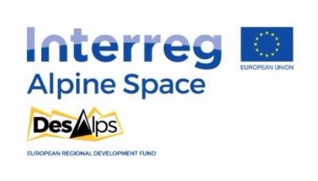 DesAlps, Interreg Alpine Space, 11/2016 – 10/2019